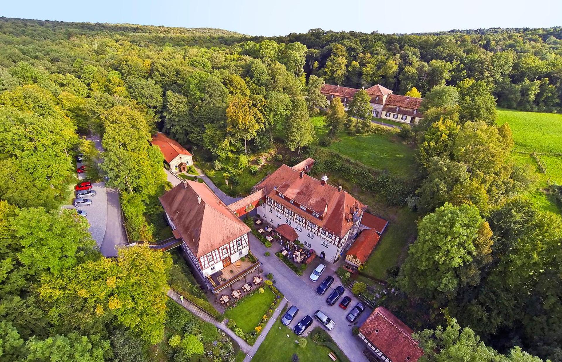 Waldgasthof Wildbad Burgbernheim Экстерьер фото